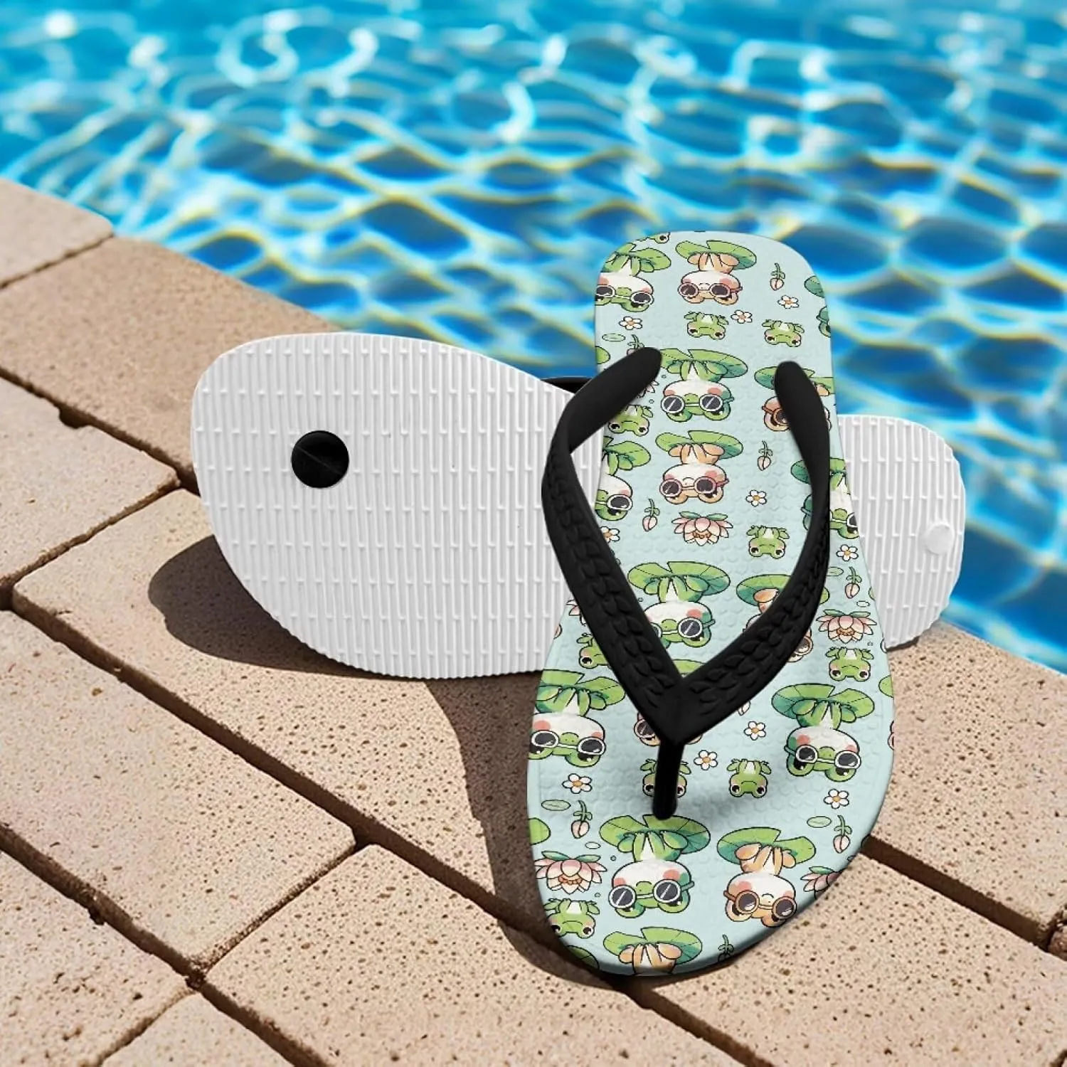Kid's Flip Flops Non-Slip Girls Boys Slippers Slide Sandals for Home Beach Swim Pool