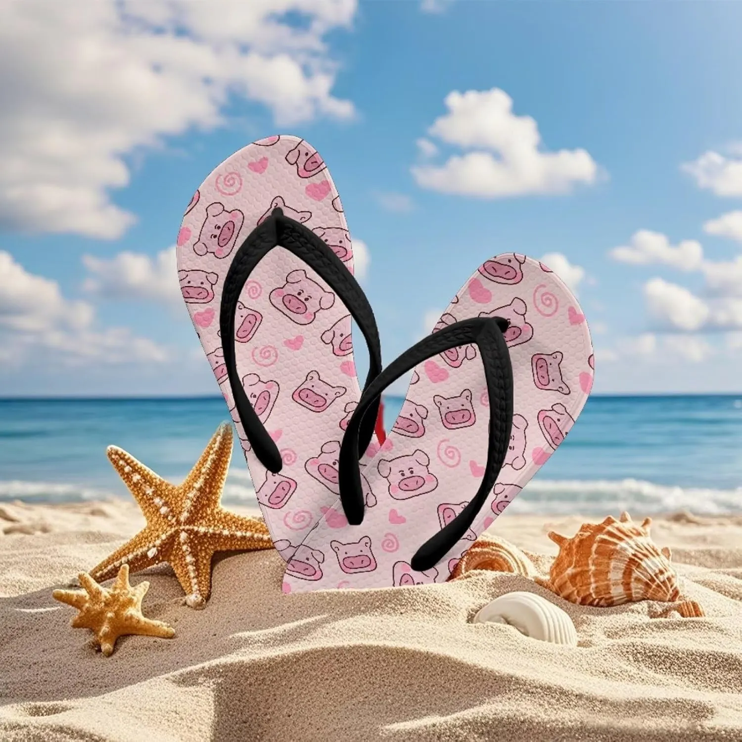Kid's Flip Flops Non-Slip Girls Boys Slippers Slide Sandals for Home Beach Swim Pool