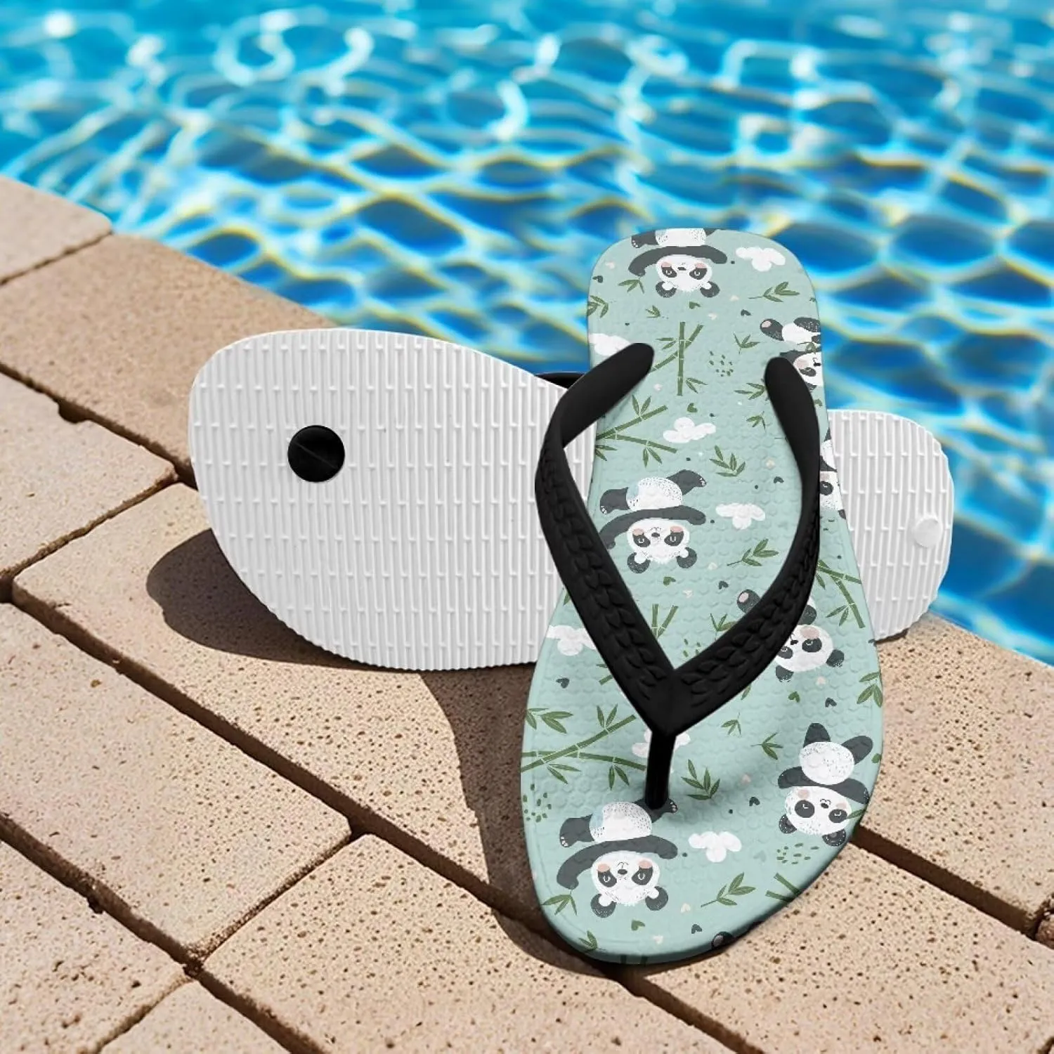 Kid's Flip Flops Non-Slip Girls Boys Slippers Slide Sandals for Home Beach Swim Pool
