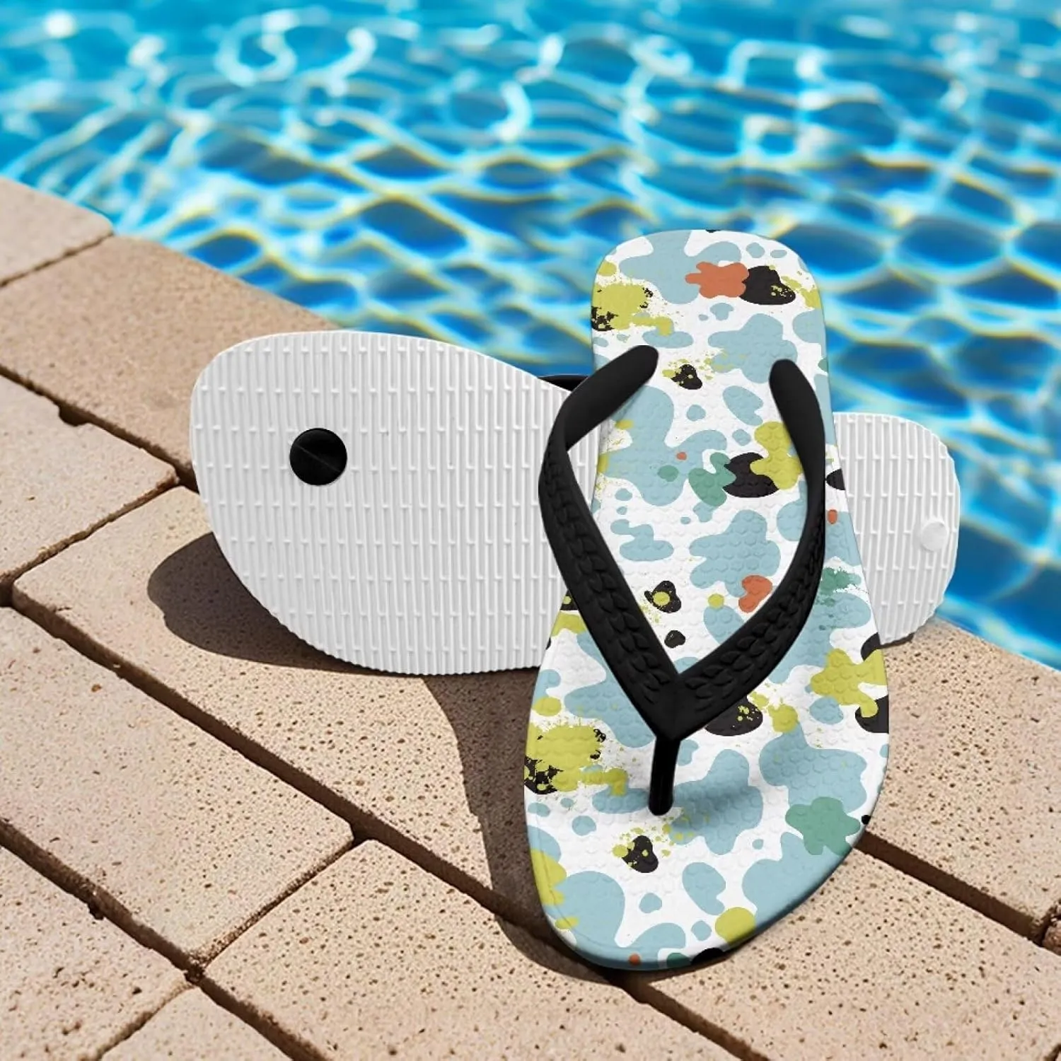 Kid's Flip Flops Non-Slip Girls Boys Slippers Slide Sandals for Home Beach Swim Pool