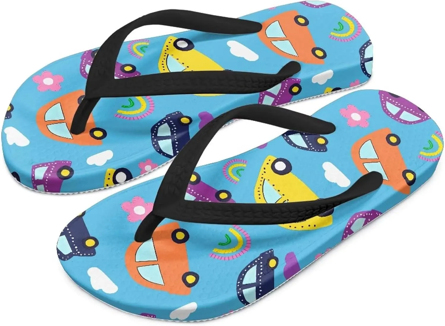 Kid's Flip Flops Non-Slip Girls Boys Slippers Slide Sandals for Home Beach Swim Pool