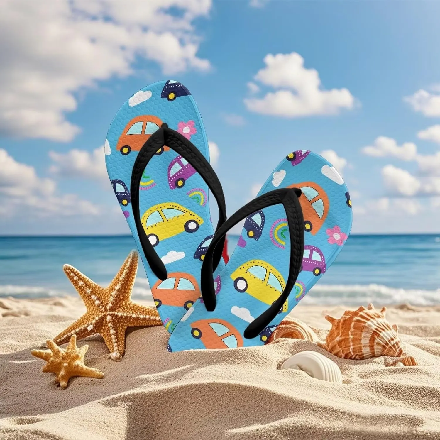 Kid's Flip Flops Non-Slip Girls Boys Slippers Slide Sandals for Home Beach Swim Pool