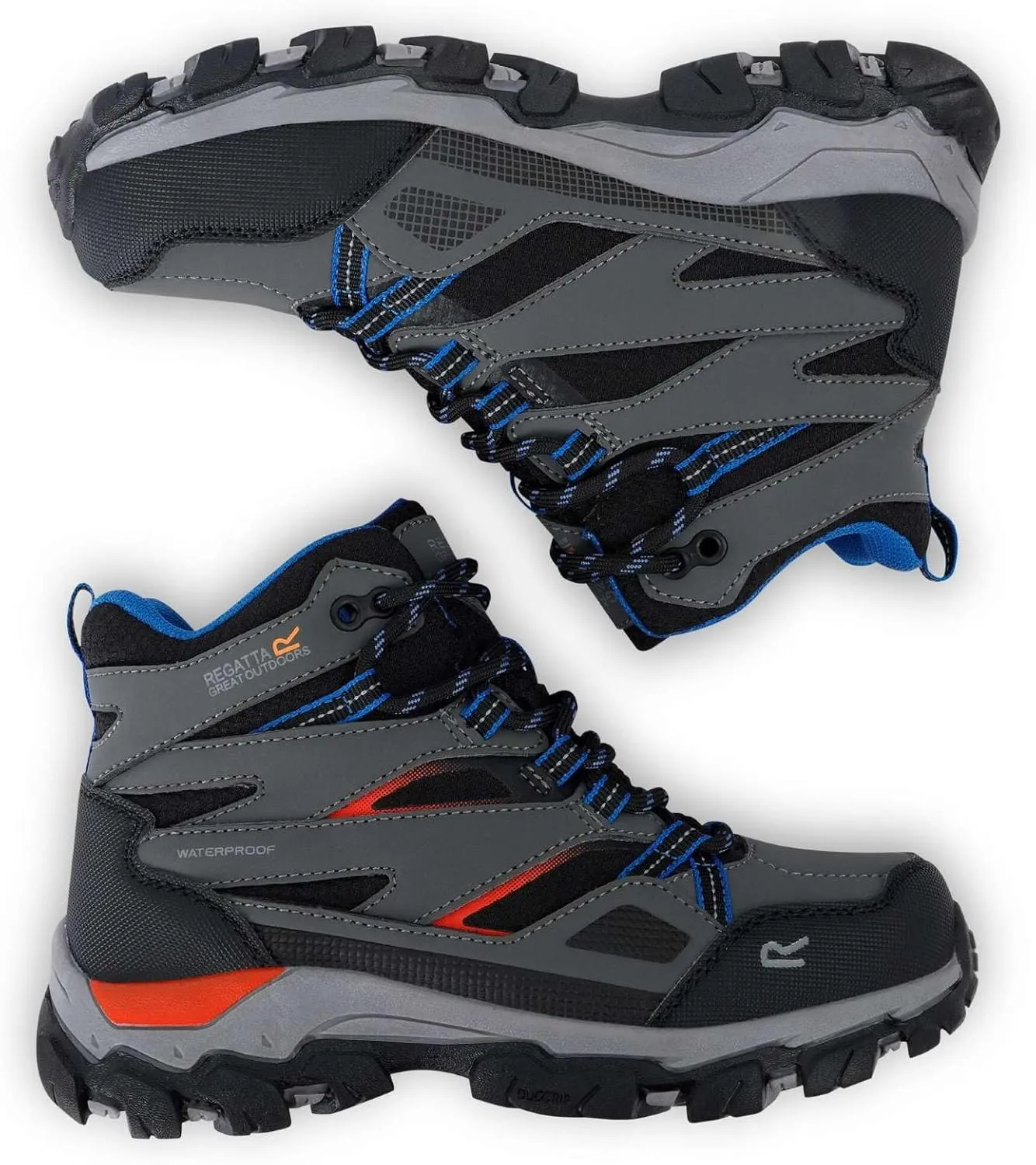 Kids Holcombe Walking Hiking Boots, Hiking Boots Unisex Children