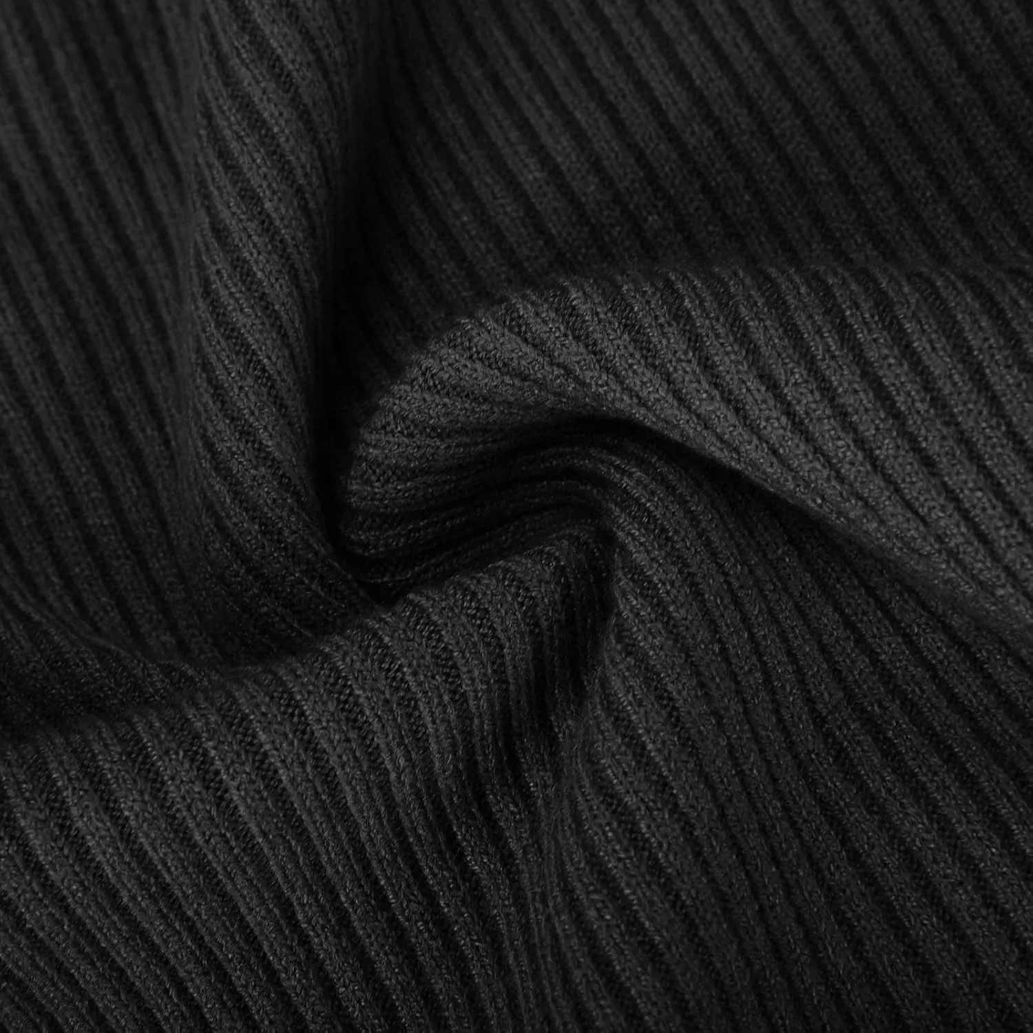 Lightweight Fitted Sweaters for Women Long Sleeve Turtleneck Ribbed Knit Pullover Sweater Casual Basic Tee Tops