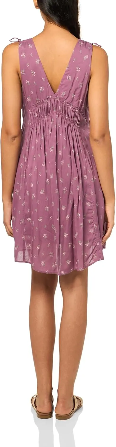 Lucky Brand Women's Smocked V Dress