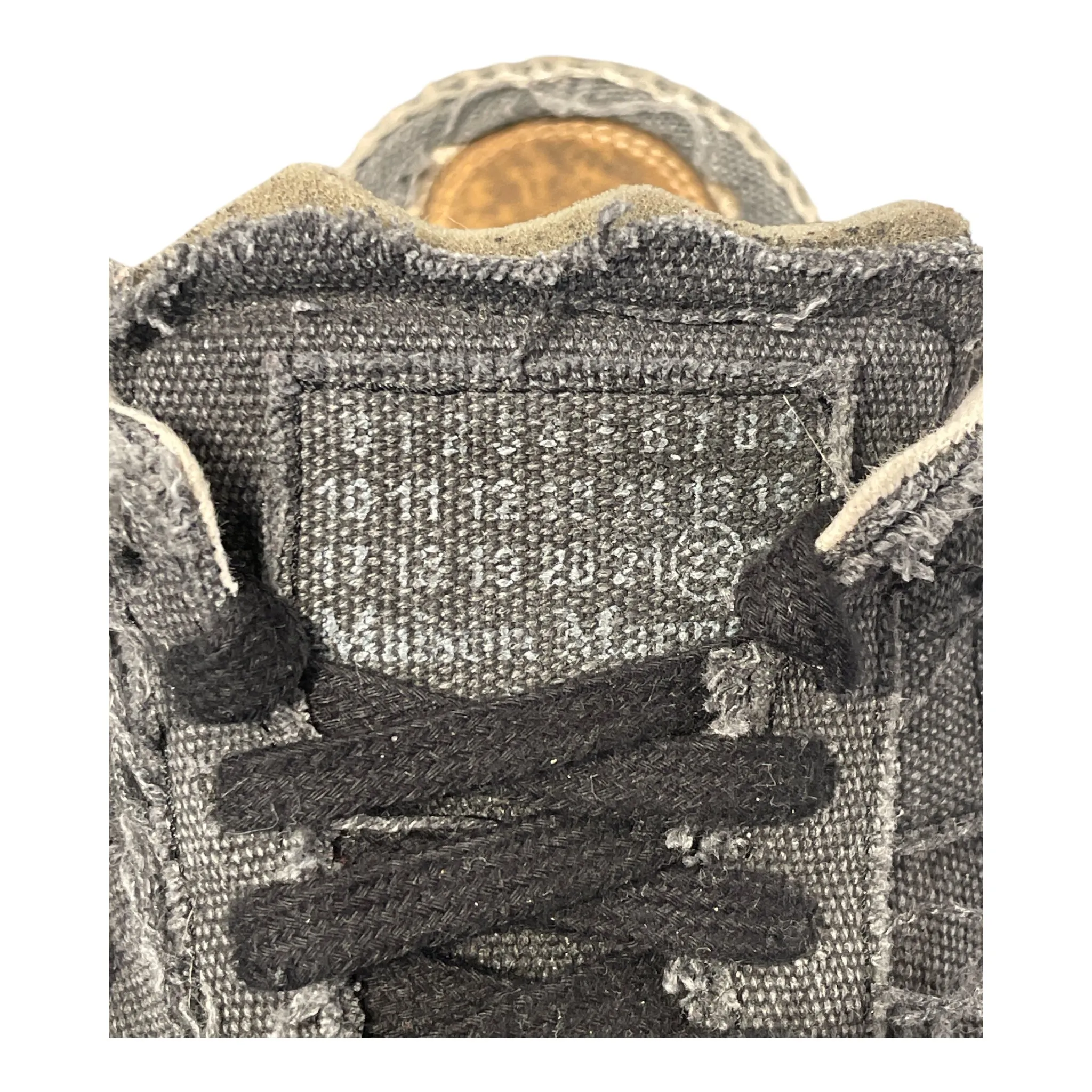 Maison Margiela/Espadrilles/US 7/Cotton/GRY/GAT ESPIDRILLE MULES