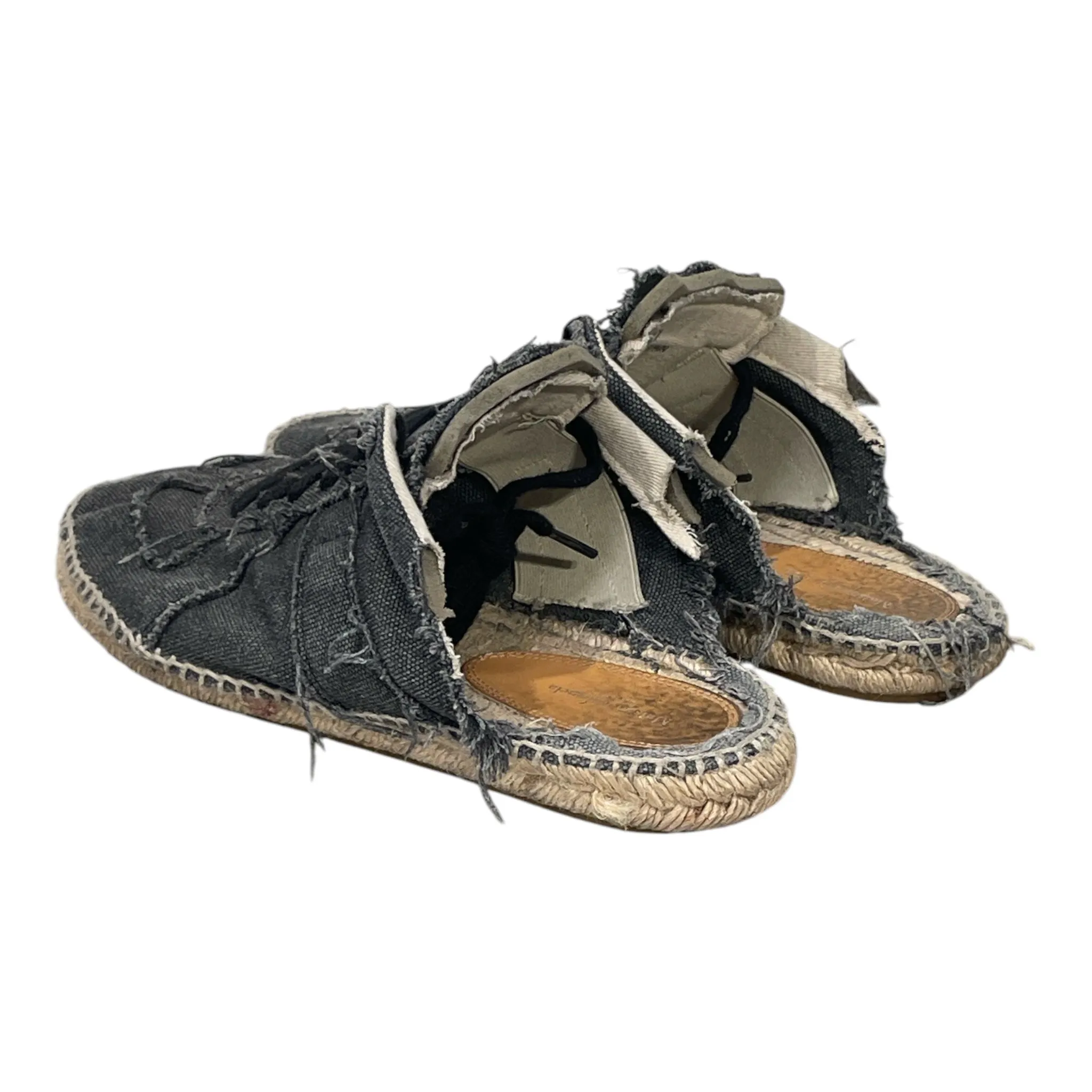 Maison Margiela/Espadrilles/US 7/Cotton/GRY/GAT ESPIDRILLE MULES
