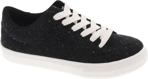 Masseys Women's Veronica Rhinestone Studded Fashion Sneaker