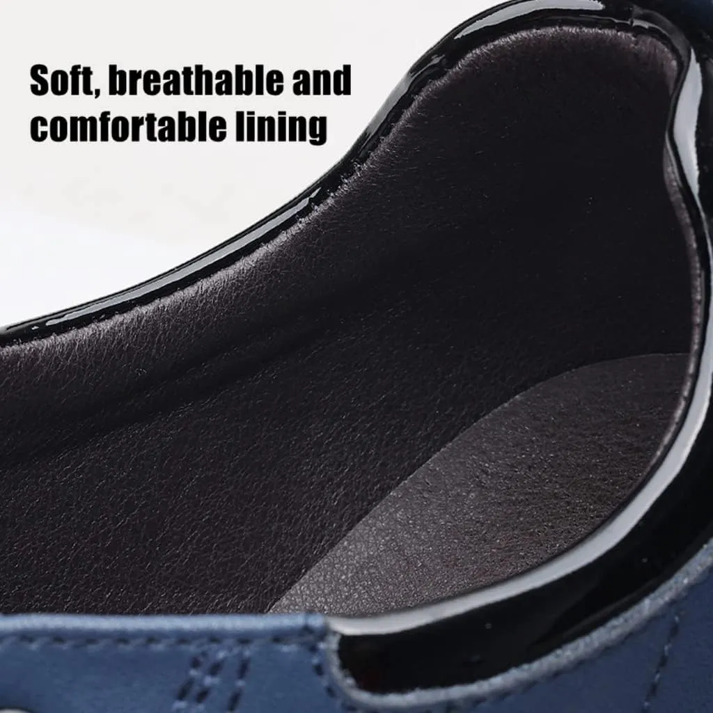 Mens Lace-up Sneakers Business Loafers Casual Shoes Comfort Walking for Male Work Office Dress Leather Slip-on Fashion Driving Loafer