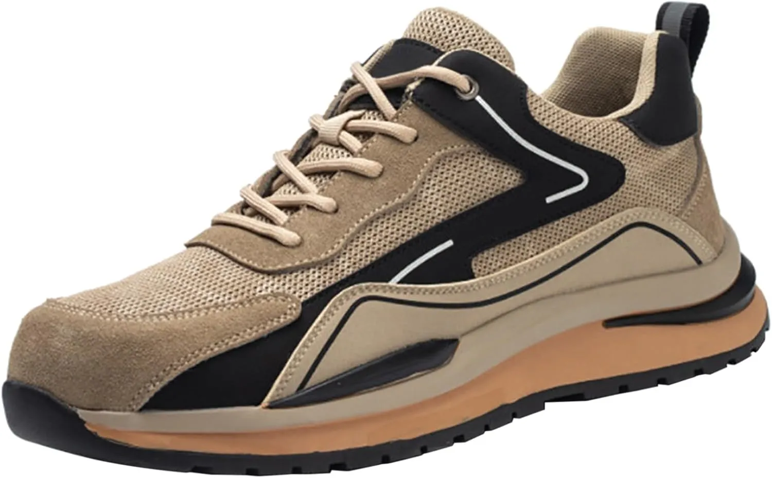 Mens Slip On Walking Shoes Non Slip Running Shoes Lightweight Workout Shoes Breathable Mesh Fashion Casual Sneakers