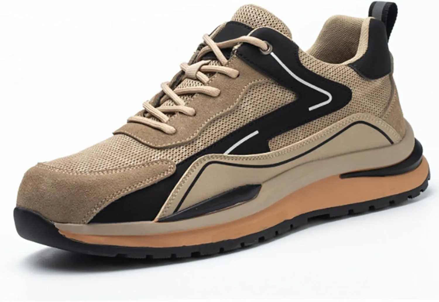 Mens Slip On Walking Shoes Non Slip Running Shoes Lightweight Workout Shoes Breathable Mesh Fashion Casual Sneakers