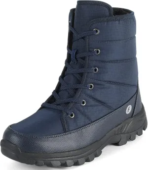 Men's Warm Winter Snow Boots Unisex Shoes Outdoor Anti-Slip Lightweight Cold Weather Boots