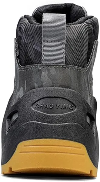 Men's Waterproof Hiking Boots Outdoor Mid Trekking Backpacking Mountaineering Shoes