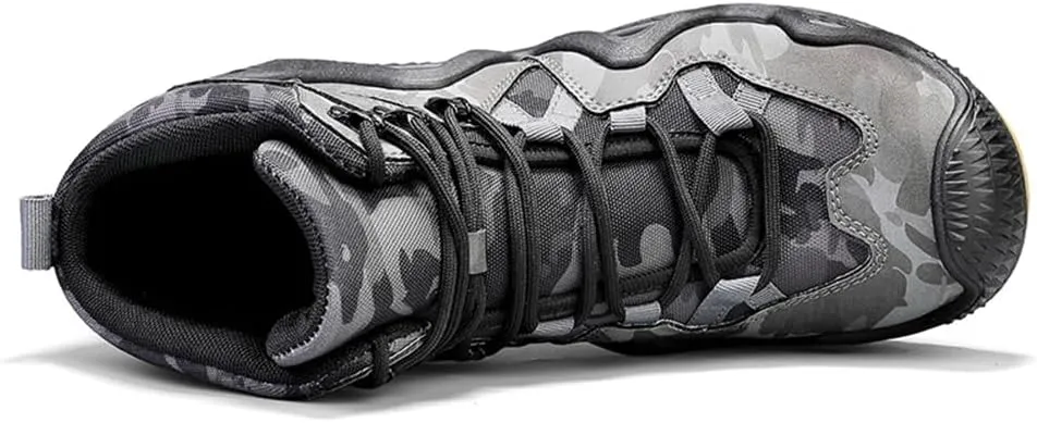 Men's Waterproof Hiking Boots Outdoor Mid Trekking Backpacking Mountaineering Shoes