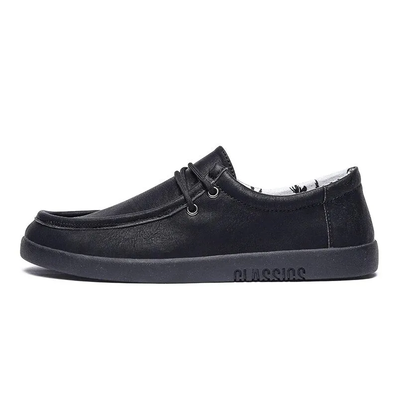 Mens White Boat Shoes