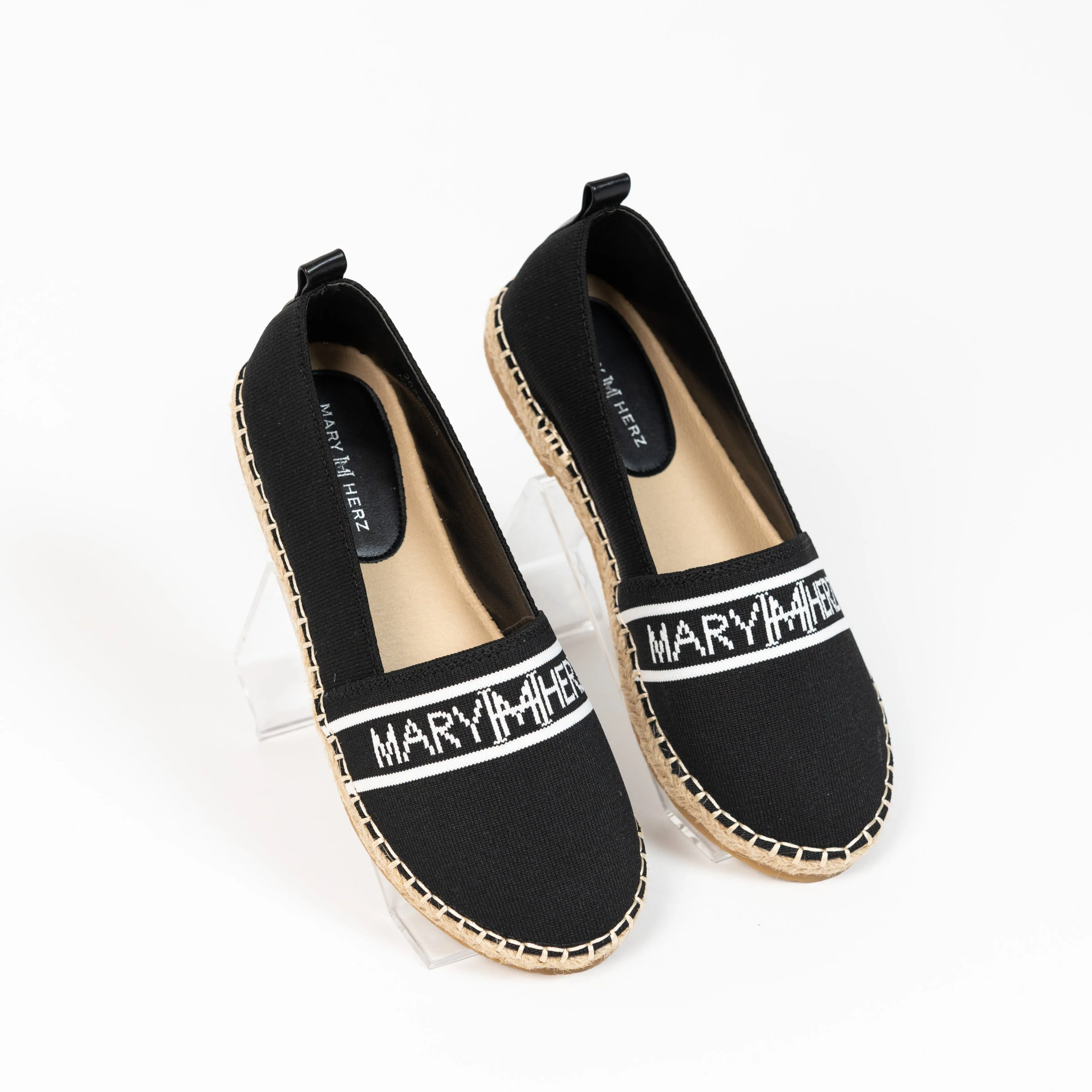 MHS-COTTON LOGO ESPADRILLES