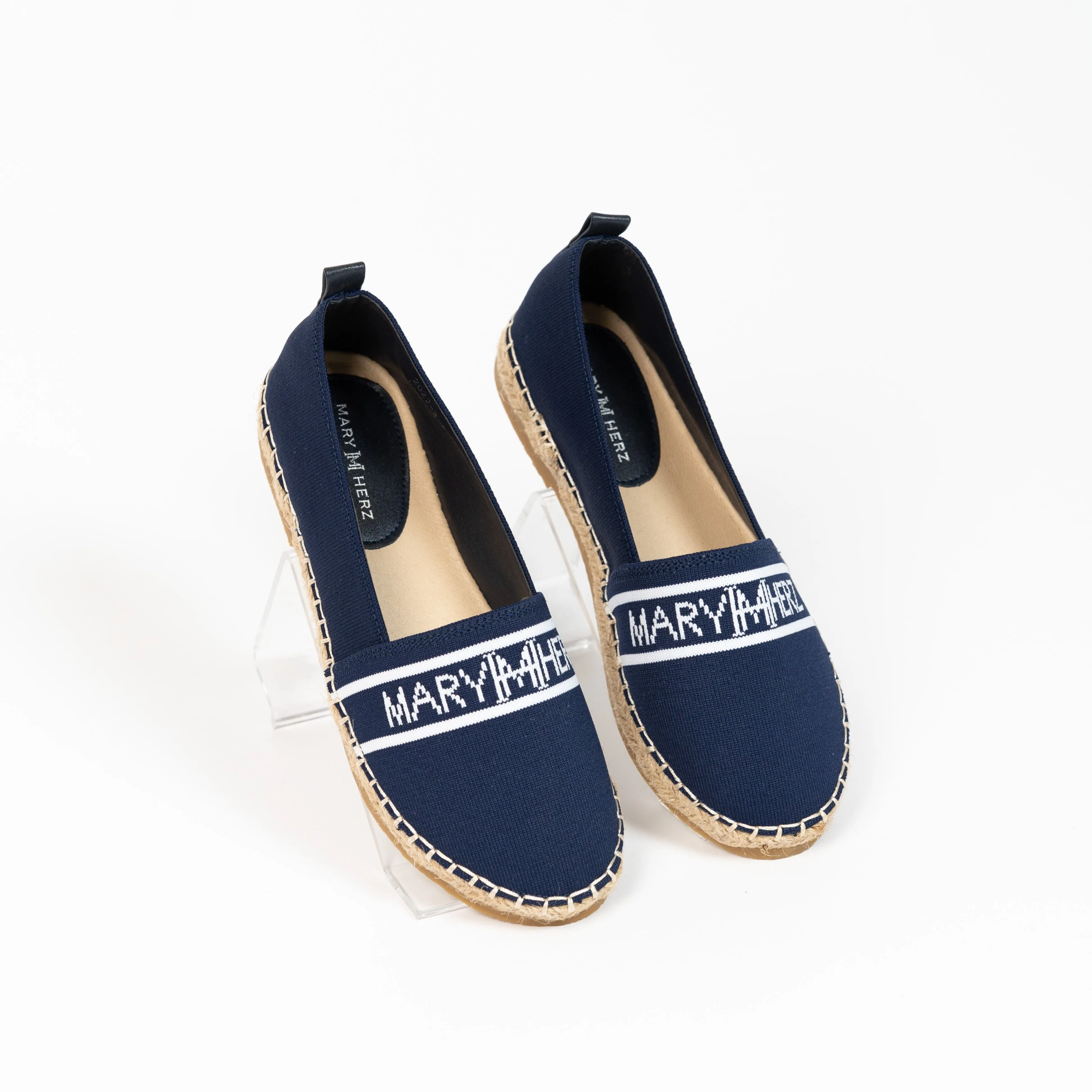 MHS-COTTON LOGO ESPADRILLES