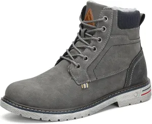 Mishansha Winter Boots for Men Women Waterproof Snow Boots Warm Lined Non Slip Hiking Boot