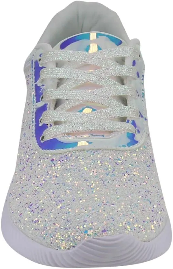 Nature Breeze Rosemarie-01 Womens Metallic Sparkling Bling Glitter Bomb Fashion Sneaker