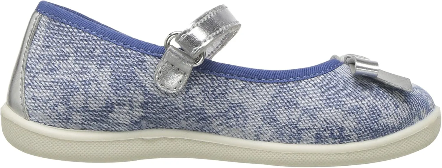 Naturino Girls 8076 Dress Glitter Flats Shoes