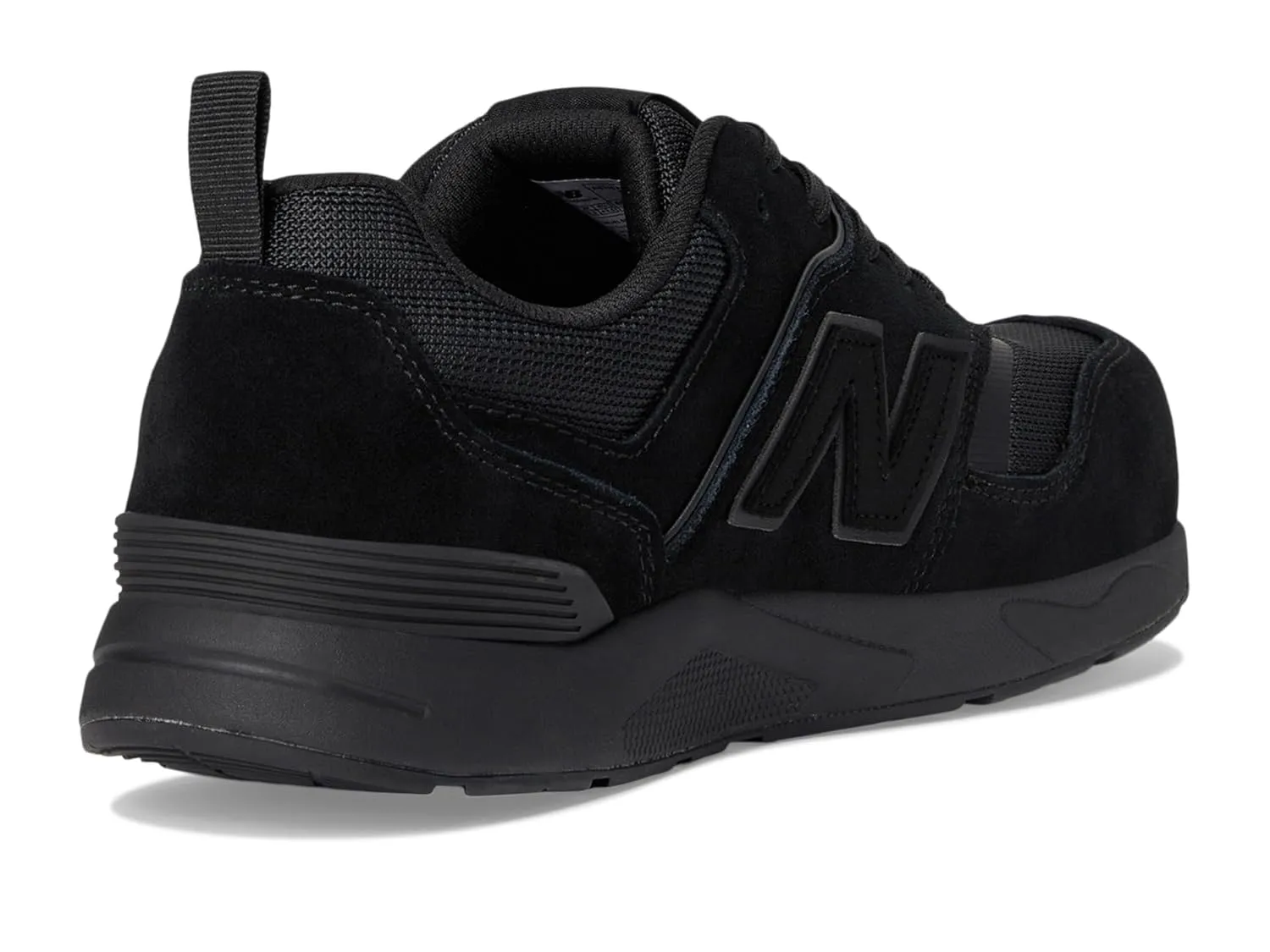 New Balance Men's Elite Lite Static Dissipative Medium Composite Toe, Industrial Work Shoe Lightweight & Slip Resistant, Black/Black, 11