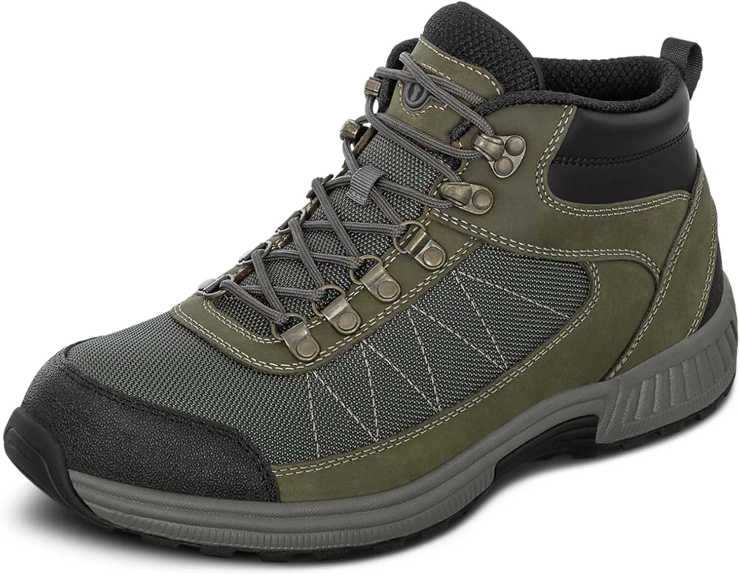 Orthofeet Men's Orthopedic Leather Hunter Boots