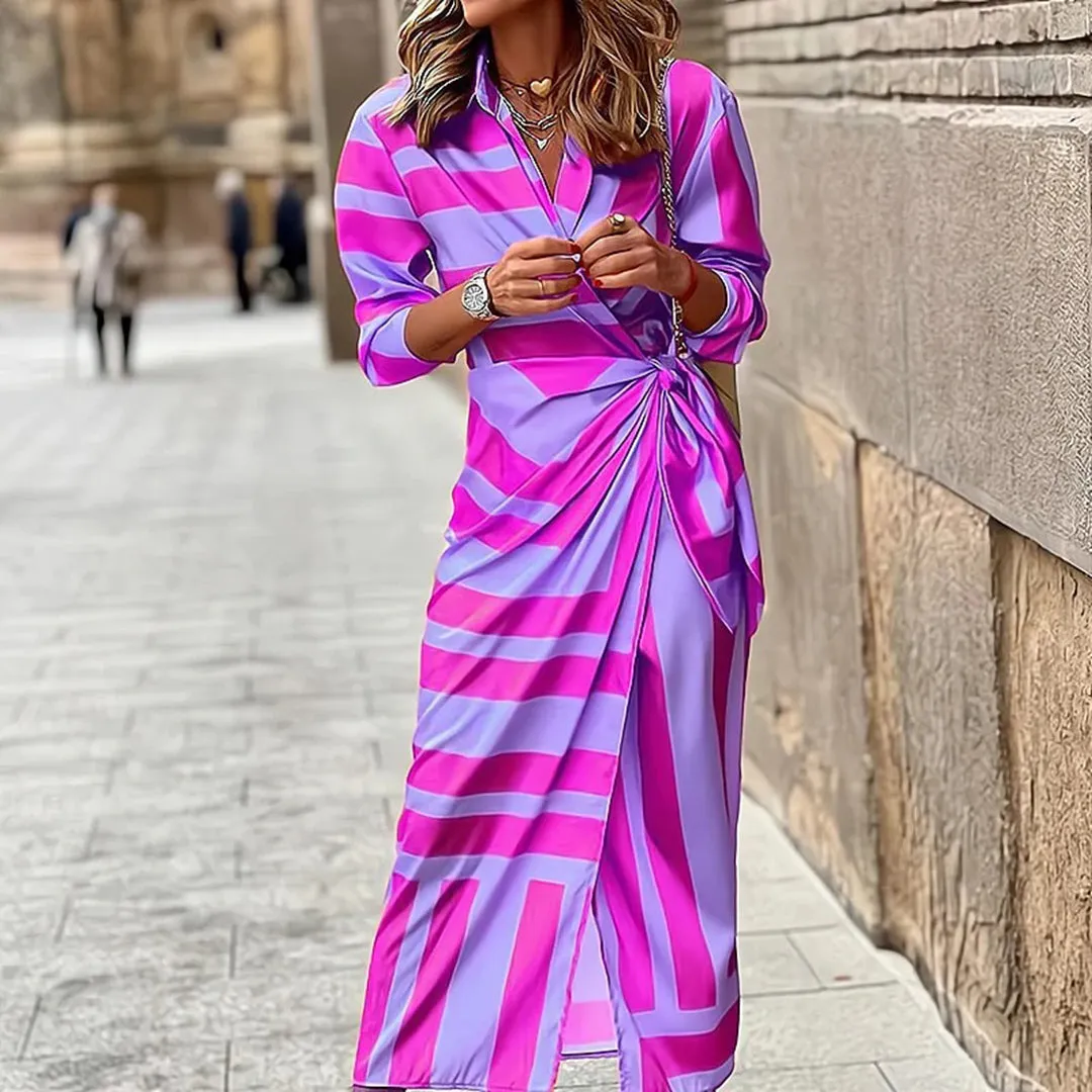 Osmaria – Verspieltes Sommerkleid mit buntem Muster