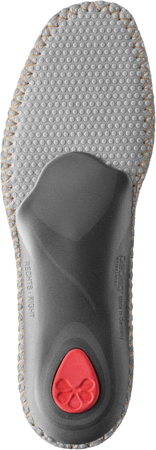 pedag Viva Outdoor | Made in Germany | Hiking Arch Support, Metatarsal Pad & Heel Cushion | Breathable Vegan Leather Insoles | Semi-Rigid | Prevents Foot Odor & Relieves Tired Feet. Size US W7/EU37
