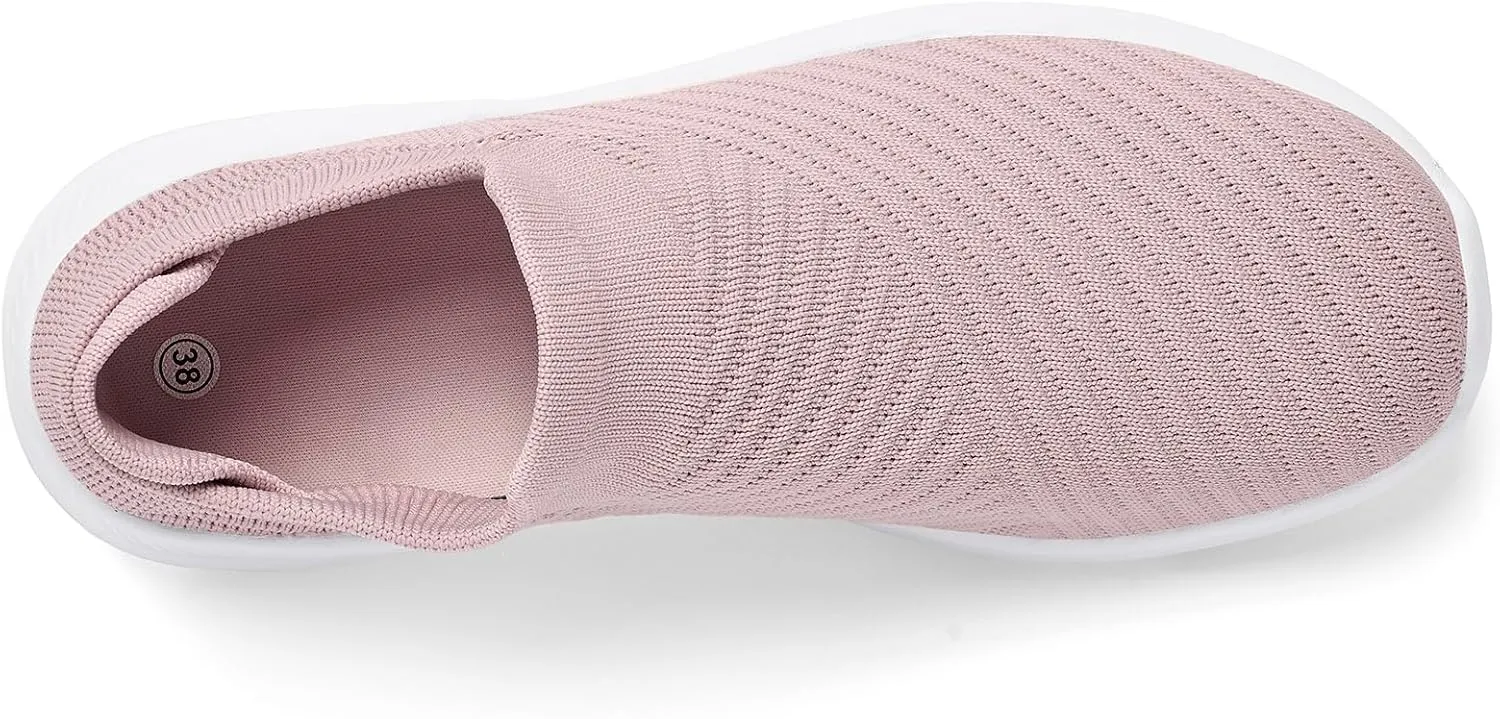 PPQ Womens Walking Shoes Slip on ，Soft Slip in Sock Sneakers for The Shoes are Very Light and Suitable for People who Walk a lot