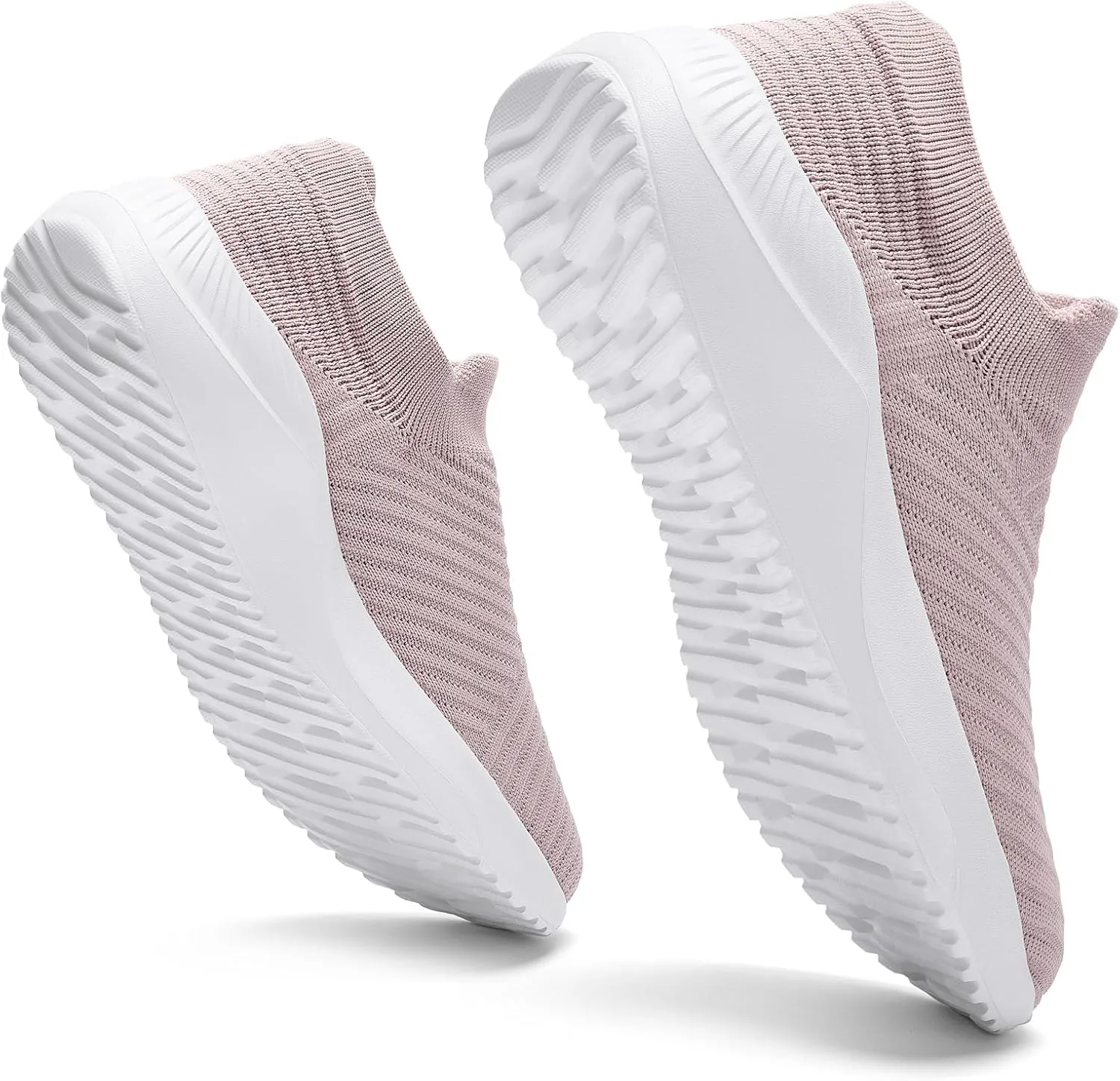 PPQ Womens Walking Shoes Slip on ，Soft Slip in Sock Sneakers for The Shoes are Very Light and Suitable for People who Walk a lot