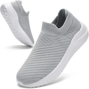PPQ Womens Walking Shoes Slip on ，Soft Slip in Sock Sneakers for The Shoes are Very Light and Suitable for People who Walk a lot