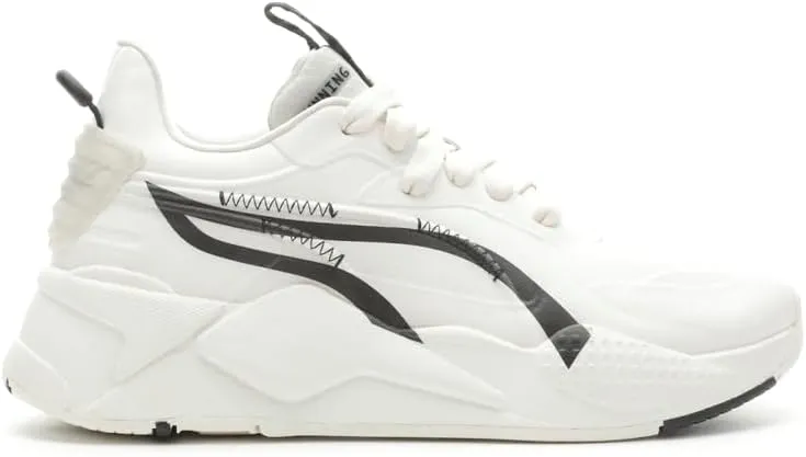 PUMA Kids Boys Rs-X Brush Lace Up Sneakers Shoes Casual - White - Size 6 M