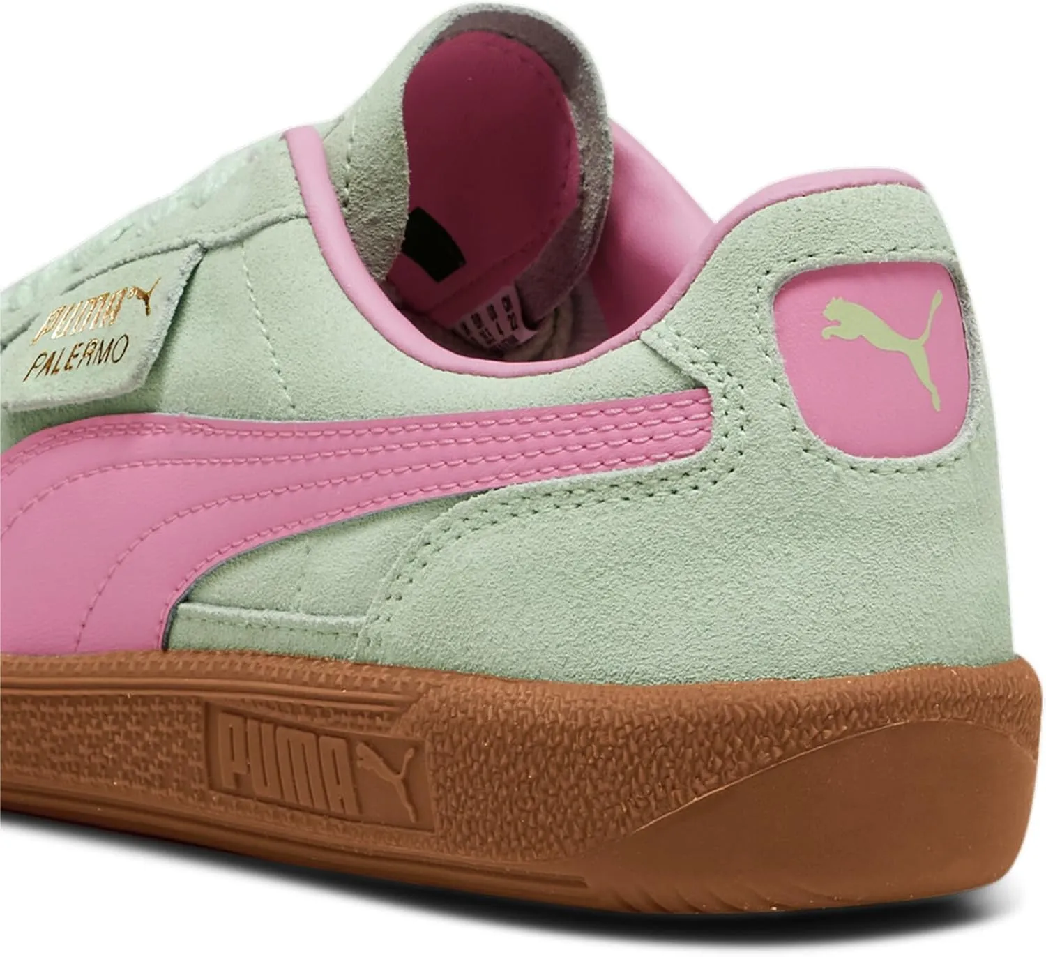 PUMA® Kids Palermo Sneakers for Kids – Leather and Suede Upper – T-Toe Construction – Rubber Outsole