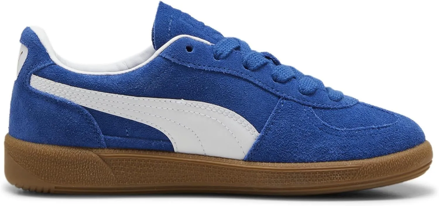 PUMA® Kids Palermo Sneakers for Kids – Leather and Suede Upper – T-Toe Construction – Rubber Outsole
