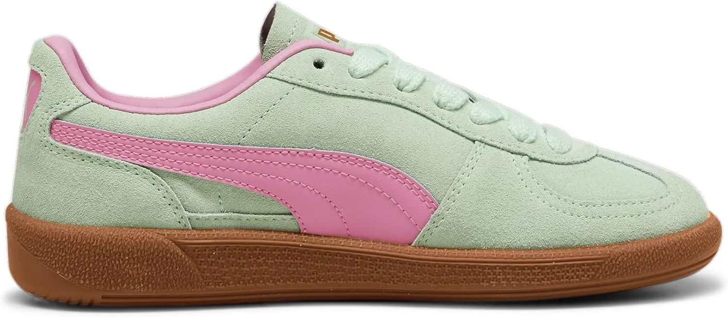 PUMA® Kids Palermo Sneakers for Kids – Leather and Suede Upper – T-Toe Construction – Rubber Outsole