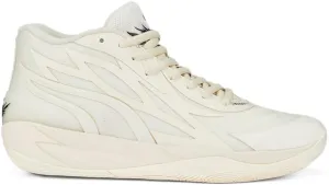 PUMA Mens Mb.02 Whispers Basketball Sneakers Shoes - Off White - Size 12 M
