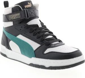 Puma Mens RBD Game Black Lifestyle Sneakers Shoes 11