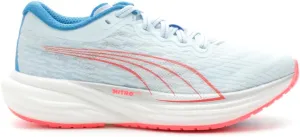 PUMA Womens Deviate Nitro 2 Running Sneakers Shoes - Blue - Size 7.5 M, 37685518