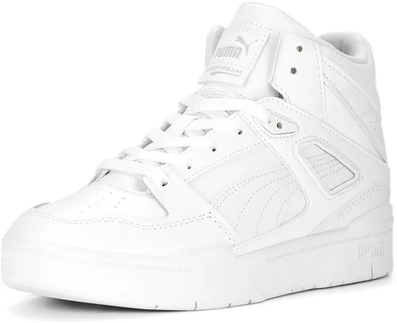 Puma Womens Slipstream Hi Runway High Sneakers Shoes Casual - Black, White