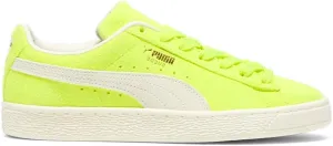 PUMA Womens Suede Neon Lace Up Sneakers Shoes Casual - Yellow - Size 5.5 M