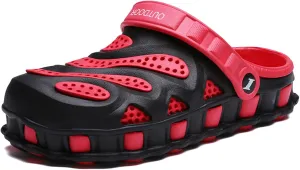 SECHRITE Men's Garden Clogs Shoes Summer Sandals Outdoor Non Slip Slippers Shower Slides for Pool Beach Yard