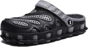 SECHRITE Men's Garden Clogs Shoes Summer Sandals Outdoor Non Slip Slippers Shower Slides for Pool Beach Yard