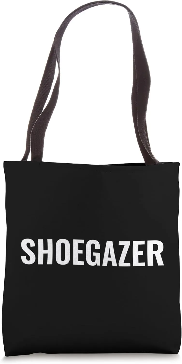 Shoegazer - Moody Alt Music Inspired Aesthetic Tote Bag