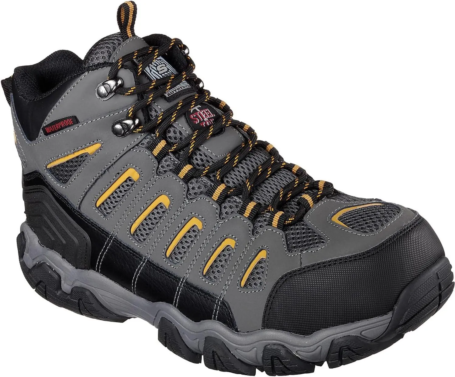 Skechers for Work Blais-EBZ Steel-Toe Hiking Shoe