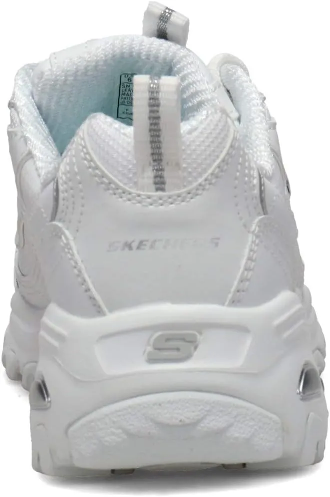 Skechers Women's D'Lites Fresh Start Memory Foam Lace-up Sneaker Fashion