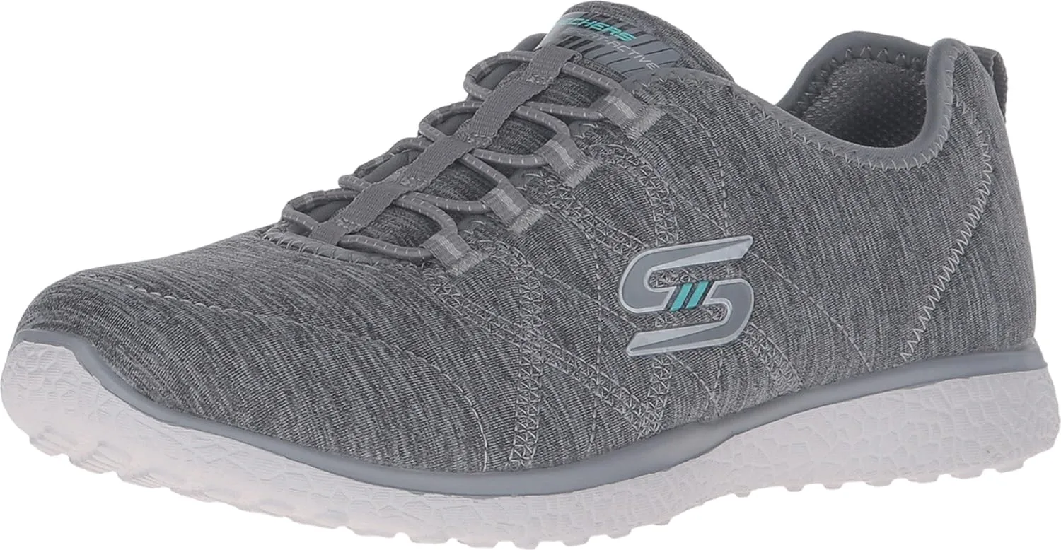 Skechers Women's Microburst On The Edge Fashion Sneaker
