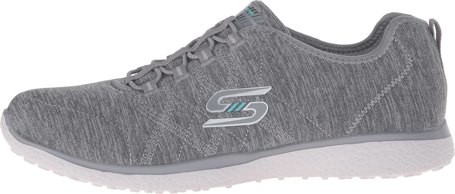 Skechers Women's Microburst On The Edge Fashion Sneaker