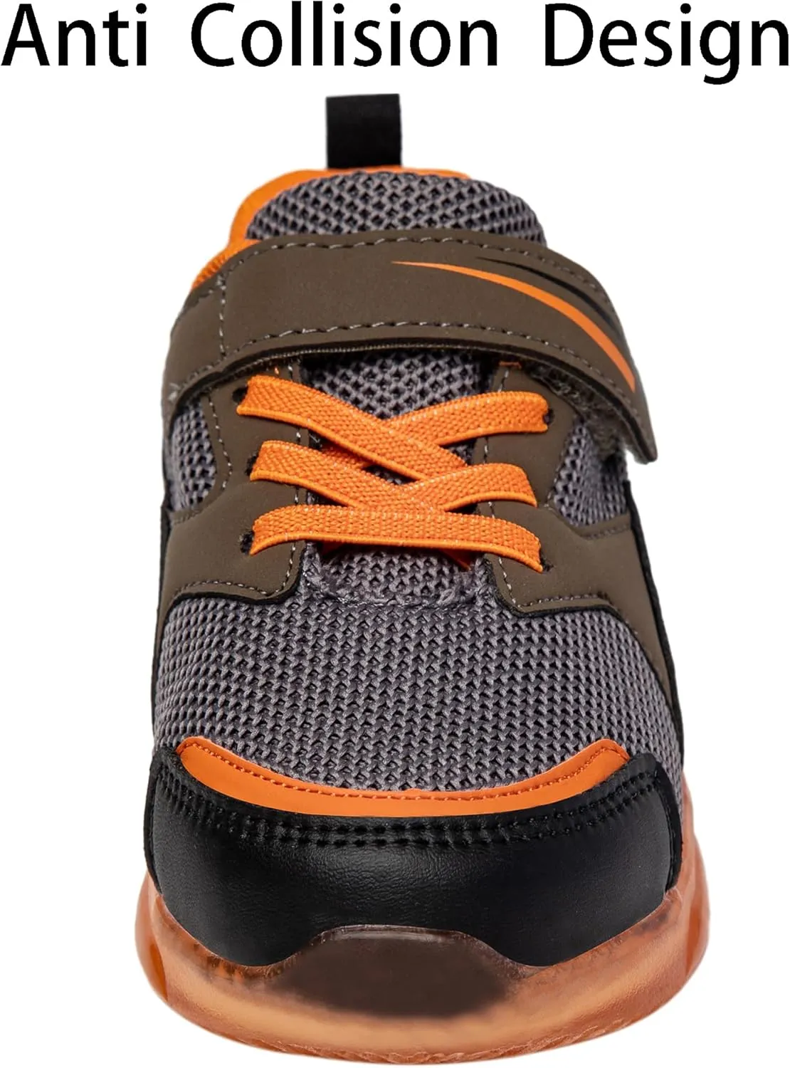 SKYWHEEL Boys Girls Sneakers Light up for Toddler Size 5 to Little Kids Size 2