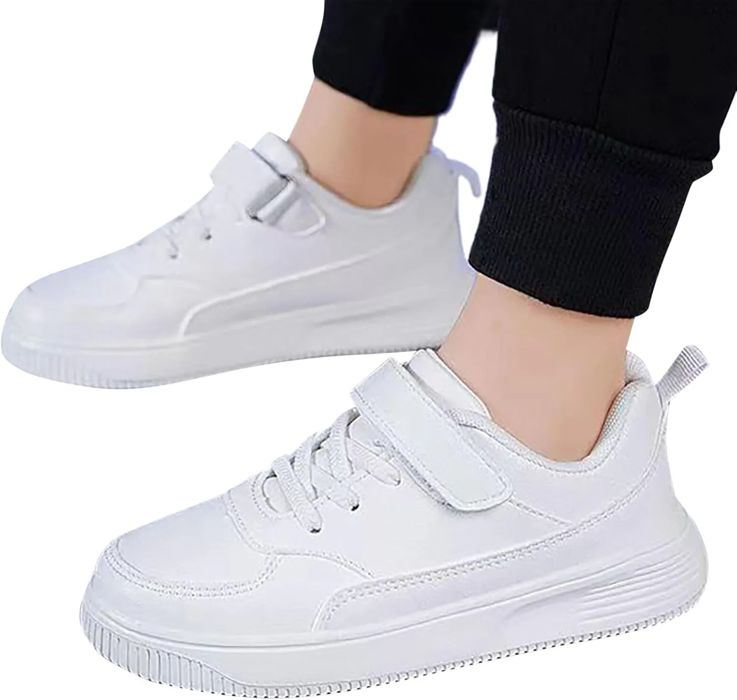 Sneakers for Girls Boys Girls Sneaker Low Top Basketball Shoes Kids Walking Shoes for Sport Outdoor School Shoes