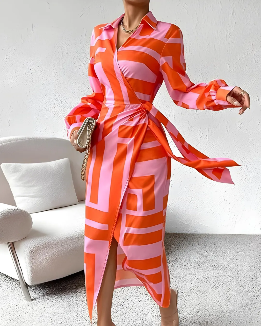 Solana - Wrap Dress – Bold, Chic, Timeless